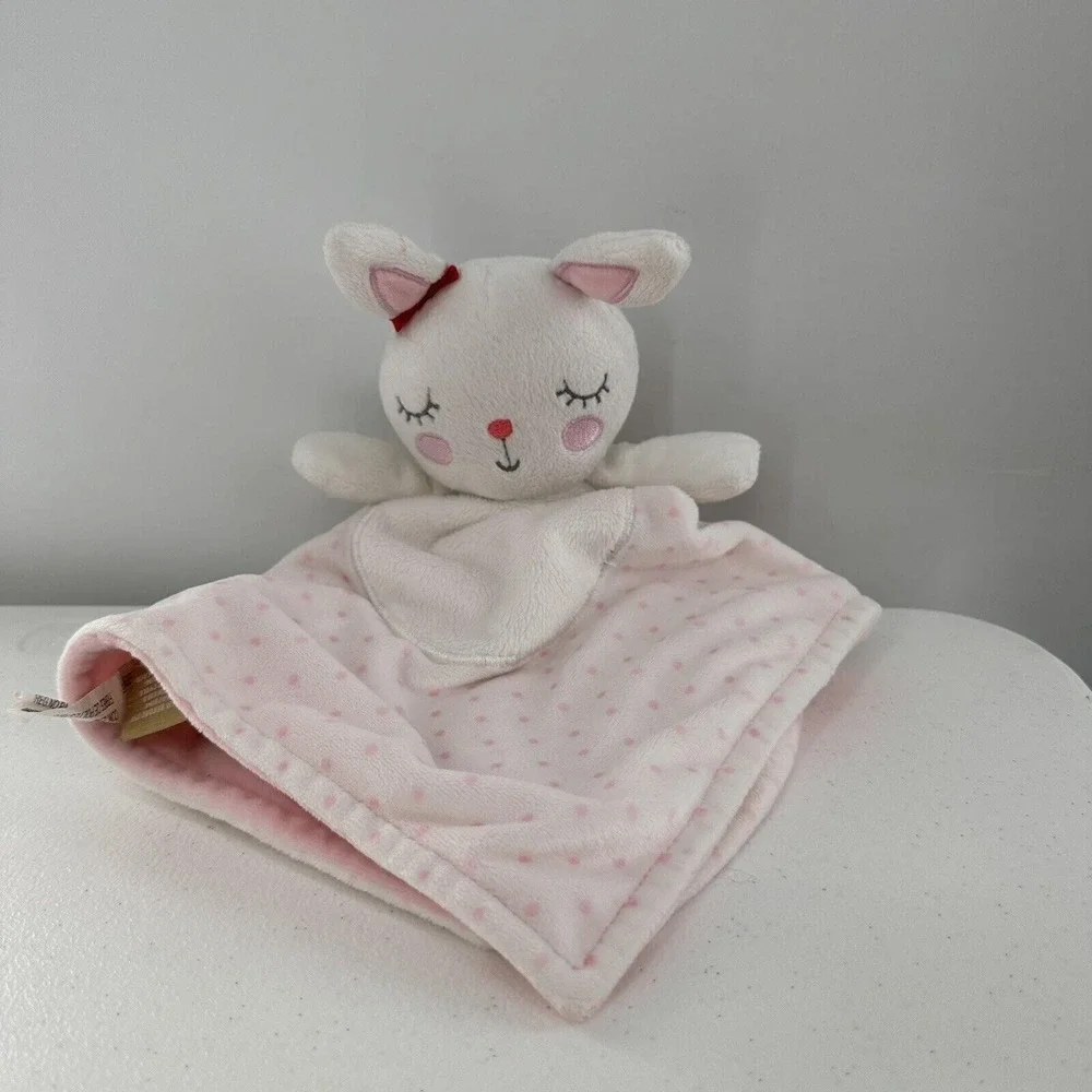 Target Limited Edition Pink‎ Bunny Lovey Security Blanket Baby Girl Gift Easter